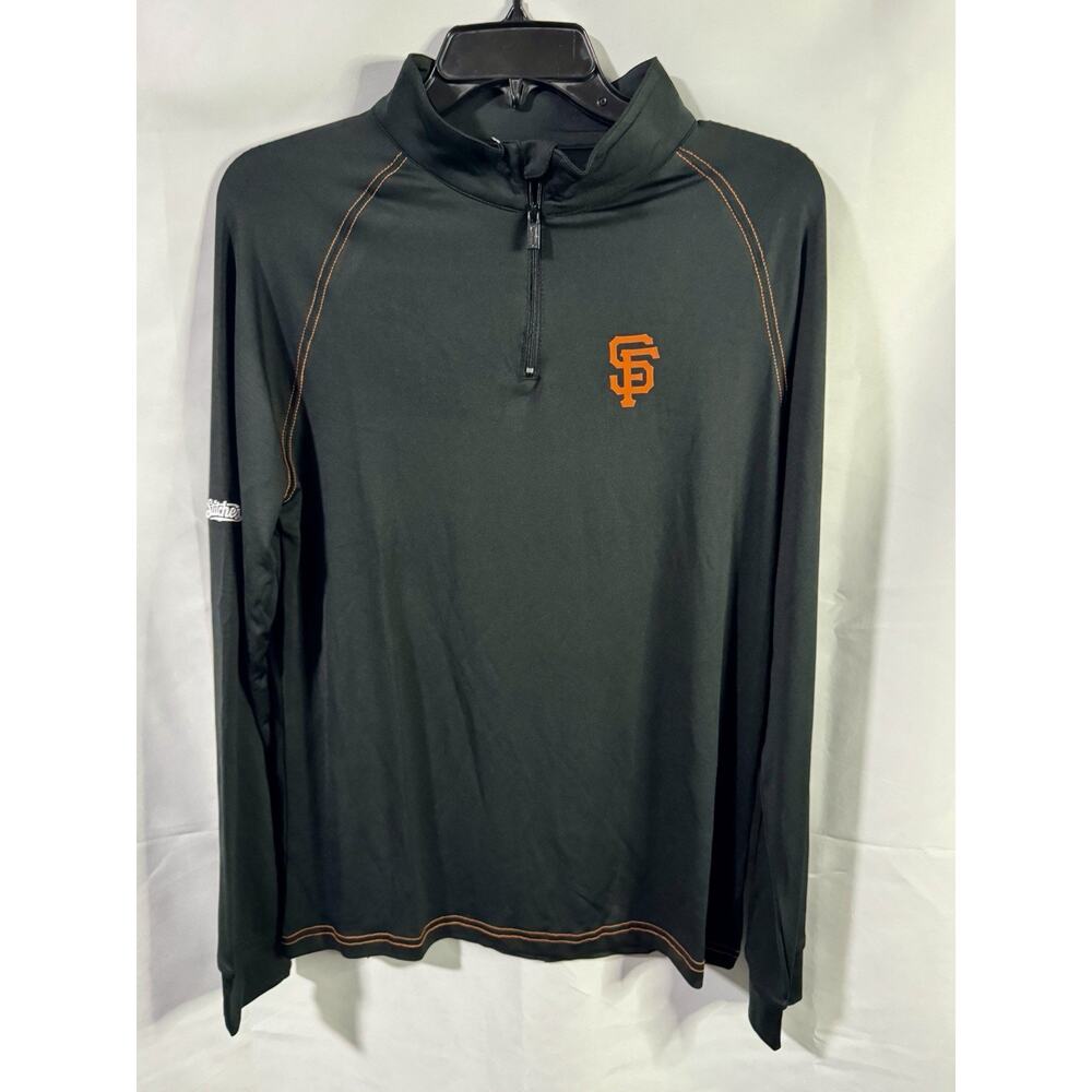San Francisco Giants Stitches Women’s Long Sleeve Stretch Athletic Top XL